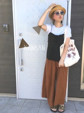 makiさん(レディース・161cm)の夏コーディネート