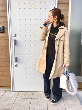 makiさん（レディース・161cm）の冬コーディネート