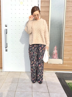 makiさん（レディース・161cm）の冬コーディネート