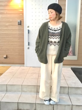 makiさん（レディース・161cm）の冬コーディネート