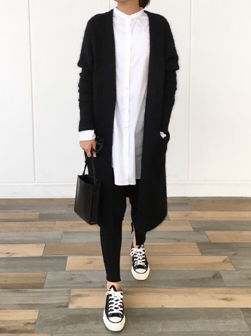 AURALEE（オーラリー）の「HIGH GAUGE RIB SLIT TIGHTS（レギンス