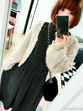 しろくまさん（レディース・150cm）の冬コーディネート