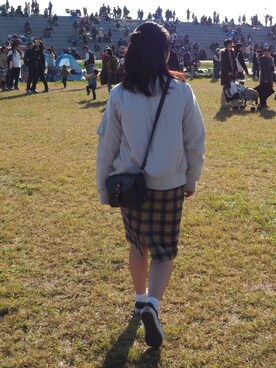 「cepo（セポ）のアイテム（ブルゾン）」を使った、やまさん（レディース・150cm）の秋コーディネート