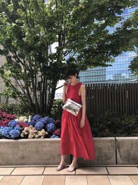 森川小百合さん（レディース・163cm）の夏コーディネート