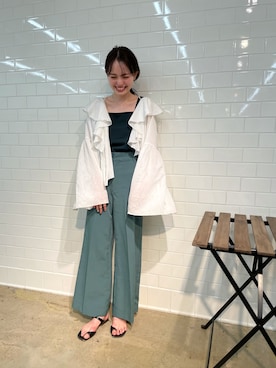 森川小百合さん（レディース・163cm）の春コーディネート