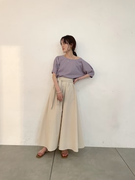 森川小百合さん（レディース・163cm）の夏コーディネート