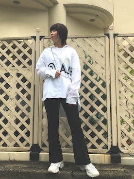 「L.H.P（エルエイチピー）のアイテム（PC・スマホグッズ/家電）」を使った、RENAさん（レディース・168cm）の夏コーディネート