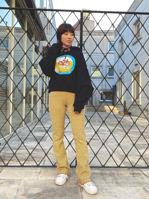 Rena Lhp Women Laforet原宿店 Little Sunny Biteのtシャツ カットソーを使ったコーディネート Wear