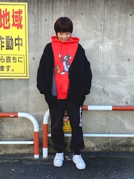 RENAさん（レディース・168cm）の冬コーディネート