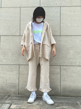 RENAさん（レディース・168cm）の夏コーディネート