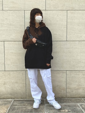 「L.H.P Private Brand（エルエイチピープライベートブランド）のアイテム」を使った、RENAさん（レディース・168cm）の秋コーディネート