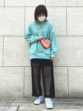 「RESPIRO（レスピロ）のアイテム」を使った、RENAさん（レディース・168cm）の春コーディネート