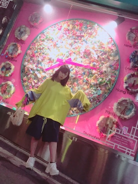 「WC（ダブル シー）のアイテム（スニーカー）」を使った、🈂️チャンさん（レディース・155cm）の春コーディネート