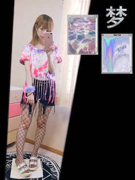 「JSG（ジェイエスジー）のアイテム」を使った、🈂️チャンさん（レディース・154cm）の夏コーディネート