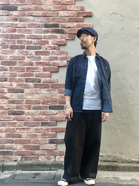 kiharaさん（メンズ・173cm）の夏コーディネート