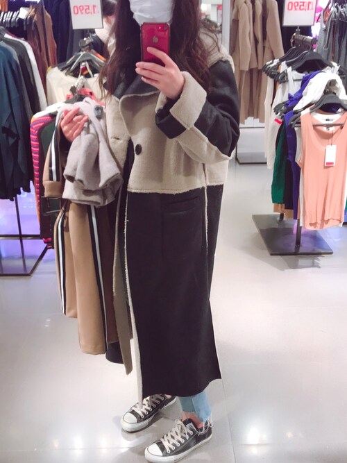 Koju Emodaのムートンコートを使ったコーディネート Wear