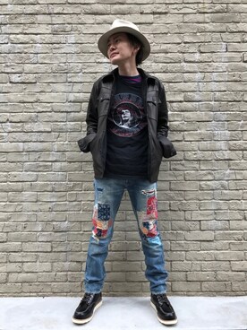 ♪♫♬♪♬♫♪さん（メンズ・172cm）の冬コーディネート