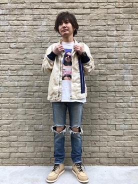 ♪♫♬♪♬♫♪さん（メンズ・172cm）の冬コーディネート