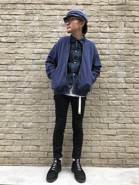 ♪♫♬♪♬♫♪さん（メンズ・172cm）の春コーディネート