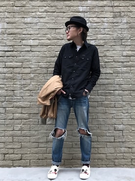 ♪♫♬♪♬♫♪さん（メンズ・172cm）の春コーディネート