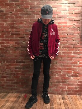 ♪♫♬♪♬♫♪さん（メンズ・172cm）の冬コーディネート