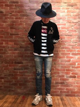 ♪♫♬♪♬♫♪さん（メンズ・172cm）の冬コーディネート