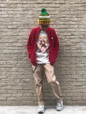 「ビッグサイズコーデ」｜♪♫♬♪♬♫♪さん（メンズ・172cm）の冬コーディネート
