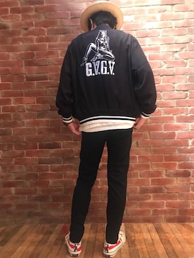 「g.v.g.v.」｜「アイテム（ジャケット/アウター）」を使った、♪♫♬♪♬♫♪さん（メンズ・172cm）の夏コーディネート