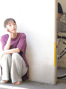 craftstandardboutique_officialさん（レディース・161cm）の夏コーディネート