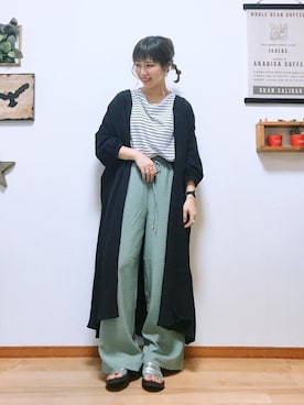 「ICE WATCH（アイスウォッチ）のアイテム」を使った、miwataraさん（レディース・157cm）の春コーディネート