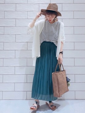 miwataraさん（レディース・157cm）の夏コーディネート