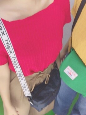 「mini（ミニ）のアイテム」を使った、ssyuiiiさん（レディース・161cm）の夏コーディネート