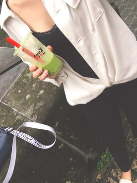 「mini（ミニ）のアイテム」を使った、ssyuiiiさん（レディース・161cm）の夏コーディネート