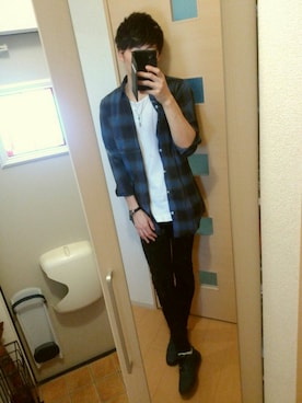 ひろきさん（メンズ・181cm）の秋コーディネート