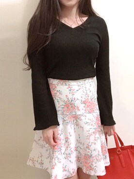 靜靜さん（レディース・159cm）の春コーディネート