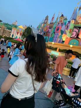 「o!oi（オアイオアイ）のアイテム」を使った、HANANOさん（レディース・160cm）の春コーディネート