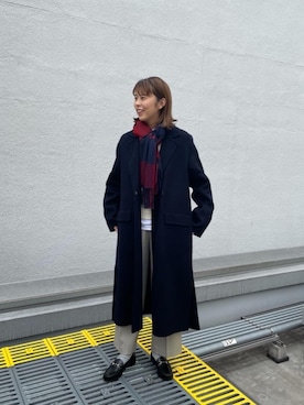 藤原（fujiwara）さん（レディース・159cm）の冬コーディネート