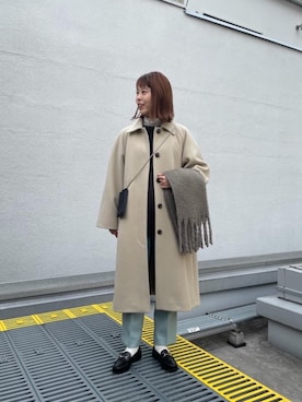 藤原（fujiwara）さん（レディース・159cm）の冬コーディネート