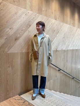 藤原（fujiwara）さん（レディース・159cm）の冬コーディネート