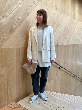 藤原（fujiwara）さん（レディース・159cm）の春コーディネート