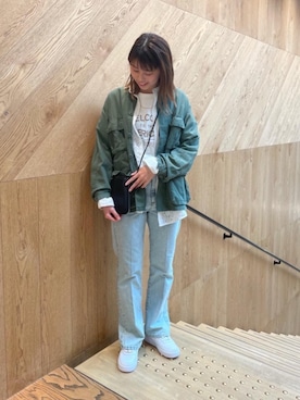 藤原（fujiwara）さん（レディース・159cm）の春コーディネート