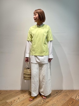 藤原（fujiwara）さん（レディース・159cm）の春コーディネート