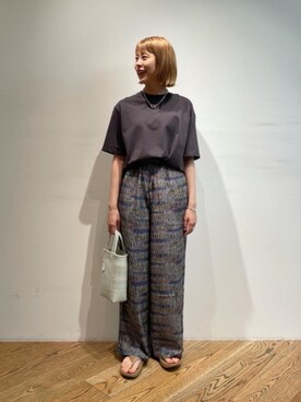 藤原（fujiwara）さん（レディース・159cm）の夏コーディネート