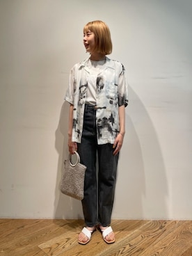 藤原（fujiwara）さん（レディース・159cm）の夏コーディネート