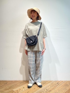 藤原（fujiwara）さん（レディース・159cm）の夏コーディネート