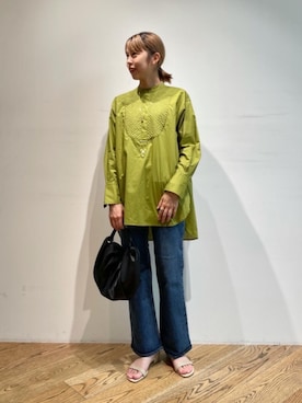 藤原（fujiwara）さん（レディース・159cm）の夏コーディネート