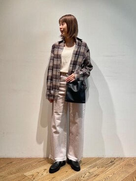 藤原（fujiwara）さん（レディース・159cm）の夏コーディネート