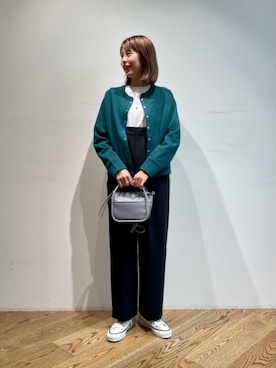 藤原(fujiwara)さん(レディース・159cm)の秋コーディネート