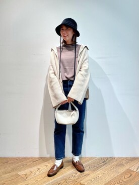 藤原（fujiwara）さん（レディース・159cm）の秋コーディネート