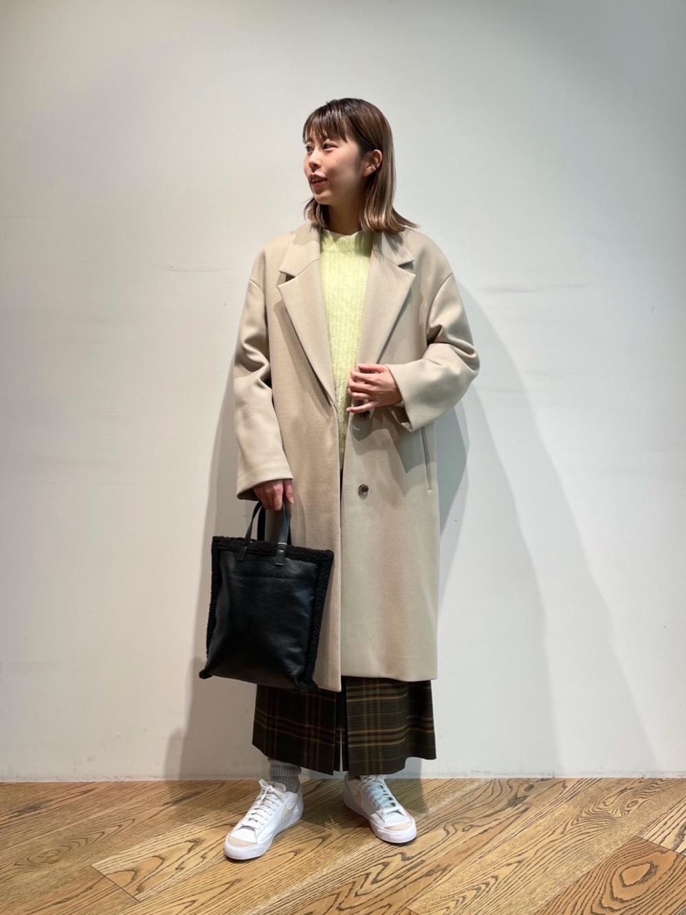 HAMILTON WOOL MIX ドロップショルダーテーラーコート BEAUTY&YOUTH UNITED ARROWS（ビューティーアンドユース